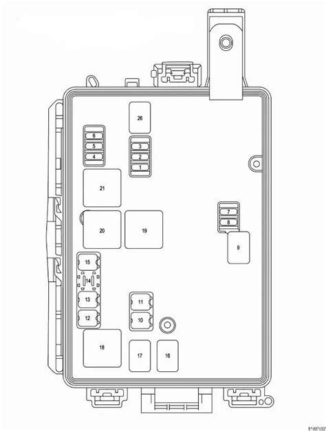 2009 Dodge Challenger fuse diagram